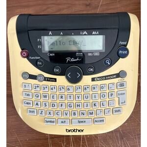 Brother P-Touch Model PT-1290 Electronic Home & Office Label Maker TESTED